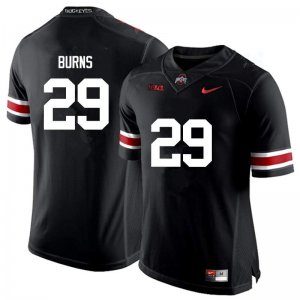 Men's Ohio State Buckeyes #29 Rodjay Burns Black Nike NCAA College Football Jersey Original MJT7044IN